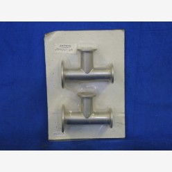 Balzers Vacuum flange KF40-KF25 T, NEW